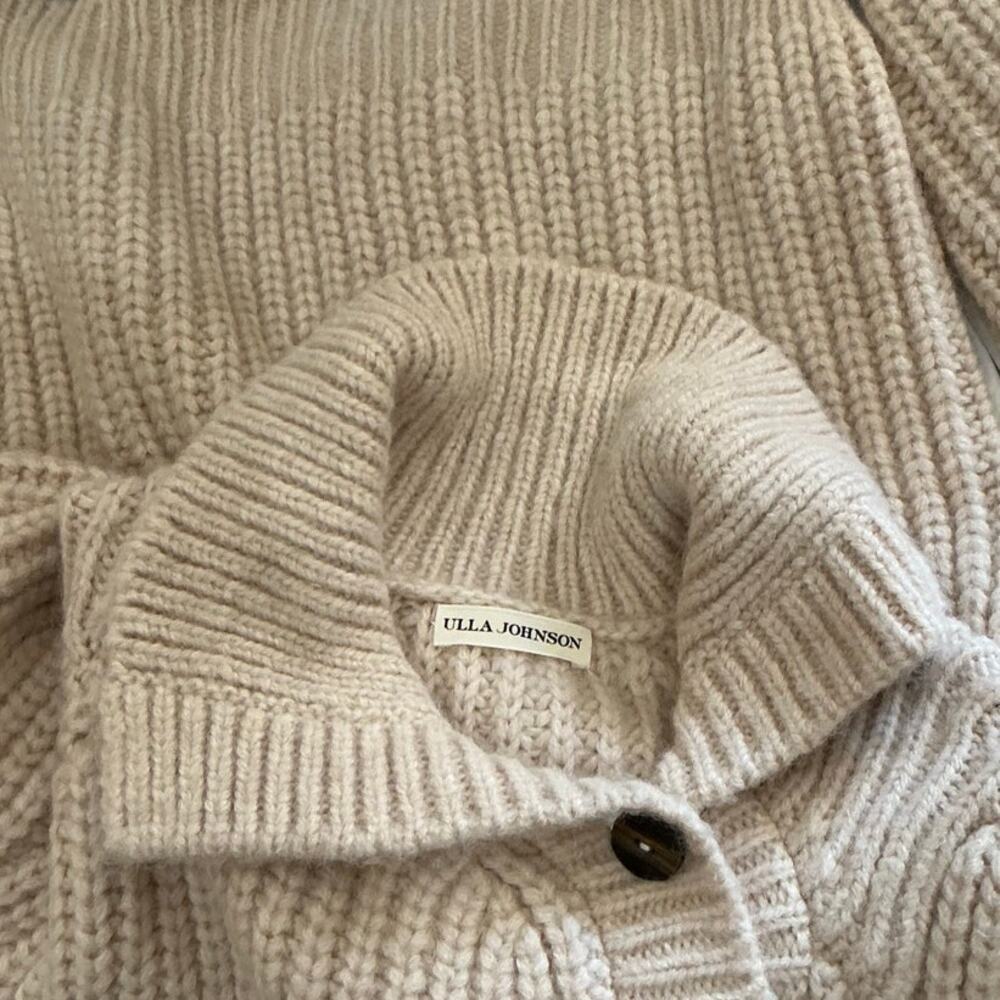 Ulla Johnson Matilde Turtleneck Sweater Creme‎ Alpaca Blend Size Medium Sold Out - Picture 11 of 13